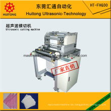 Ultraschall Wischlappen Cross Cutting Machine